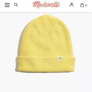 Madewell Yellow Beanie